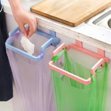 Portable PP Plastic Garbage Hanging Bag Kitchen Trash Storage Rack Bag Hook Scouring Pad Dry Shelf Holder Kitchen Organzier 2024 - buy cheap
