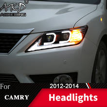 Head Lamp For Car Toyota Camry 2012-2014 Camry V50 Headlights Fog Light Day Running Light DRL H7 LED Bi Xenon Bulb Car Accessory 2024 - buy cheap