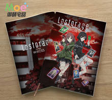 Anime lostorage incitado wixoss figura estudante papel de escrita notebook delicado proteção para os olhos bloco de notas diário presente 2024 - compre barato