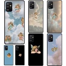 Funda de estética de Ángel renacentista para Samsung, A50, A70, A40, A10, A20, A30S, A02S, A41, A51, A71, A12, A32, A42, A52, A72, A20e, A21S 2024 - compra barato