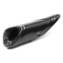 For Yamaha MT09 MT-09 FZ-09 FZ09 2014 2015 2016 Carbon Fiber Exhaust System Muffler Escape Heat Shield Guard Cover MT FZ 09 2024 - buy cheap