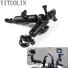 Motorcycle Bike Camera Holder Handlebar Mirror For YAMAHA MAJESTY 125 HONDA TORNEO YAMAHA AEROX 50CC HONDA HORNET 900 BMW F900XR 2024 - buy cheap