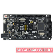 WeMos Mega + WiFi R3 ATmega2560 + ESP8266 (память 32 Мб), Φ CH340G. Совместим с Mega, NodeMCU, WeMos ESP8266 2024 - купить недорого