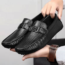 Men Casual Shoes Soft Genuine Leather Loafers Men's Flats Comfy Luxury Shoes Male Driving Footwear Man Brand Handmade Sneakers 2024 - buy cheap