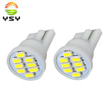 100pcs T10 8SMD 3014 LED Car Lamps 194 168 192 W5W 8LED 8SMD LED Auto Wedge Parking Light White DC 12V License Light 2024 - buy cheap