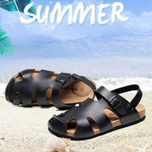 COSMAGIC 2020 New Fashion Buckle Cork Sandals Women Summer Beach Cut-outs Casual Sandalias Shoe 2024 - buy cheap