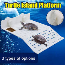 Tartaruga ilha plataforma aquário réptil oco doca flutuante decoração do aquário aug889 2024 - compre barato