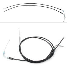 Pair 110CM Throttle Cable Wires Set For Harley Davidson Sportster XL883 XL1200 51inch High Quality CNC aluminum 2024 - buy cheap