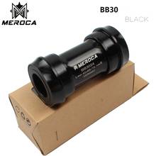 MEROCA BB30 PF30 Bicycle Bottom Bracket MTB Bike Press-in Ceramic Bearing BB For Shimano 2024 - buy cheap