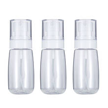 3pcs Empty Plastic Fine Mist Spray Bottle Refillable Liquid Container Make-up Cosmetic Dispenser 60ml 2024 - compra barato