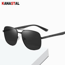 Polarized Sunglasses Men Night Vision Sun Glasses For Male Driving Mirror Shades Square Frame Classic Brand Eyewear UV400 2024 - buy cheap