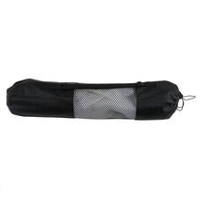 Mochila yoga спортивные сумки Популярные переносной Мат для йоги Yoga коврик сумка полиэфирная нейлоновая сетка черный рюкзак для здоровья beautity Спорт 2024 - купить недорого
