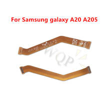 Placa base para Samsung a20 a205, Cable flexible, placa base, LCD, Flex, piezas de repuesto de reparación 2024 - compra barato