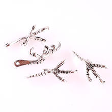 15pcs Tibetan Silver Chicken Feet Charms Pendants For Necklace Bracelet Jewelry Making DIY Handmade 23500 2024 - buy cheap