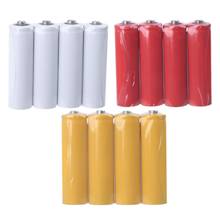4Pcs No Power AA 14500 LR6 Dummy Fake Battery Setup Shell Placeholder Cylinder Conductor for AA Battery Eliminator and more X6HA 2024 - buy cheap