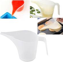 Taza medidora de plástico para cocina, jarra con punta de plástico, superficie graduada, panadería, té, gran capacidad 2024 - compra barato