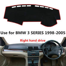 Car Dashboard Cover for BMW 3 Series 1998-2005 E46 RHD Non-reflective Classic Model Anti Cracking Light Car Pad Non-slip Mat 2024 - buy cheap