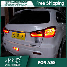 Задние фары для автомобилей Mitsubishi ASX 2011-2018, светодиодные противотуманные фасветильник, дневные ходовые огсветильник, тюнинг автомобильных аксессуаров ASX RVR, задсветильник s 2024 - купить недорого
