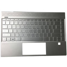 For HP Envy13 ENVY 13-AQ 13-AQ0007TX TPN-W144 Laptop LCD Back Cover/Front Bezel/Palmrest/Bottom Case Silver 2024 - buy cheap