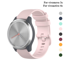 Garmin vivoactive-Correa de silicona para reloj inteligente, accesorios para 4s, Garmin vivoactive 3s 2024 - compra barato