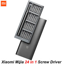Xiaomi Mijia Daily Use Screw Kit 24 Precision Magnetic Bits Alluminum Box Screw Driver Tool xiaomi smart home Kit 2024 - buy cheap