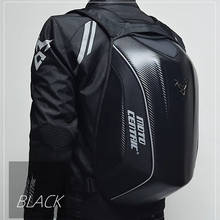 Bolsa de motocicleta de carcasa dura, mochila de motocicleta de fibra de carbono, bolsas de conducción impermeables, bolsa lateral para Motocross de ocio 2024 - compra barato
