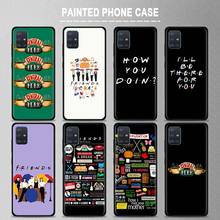 Coffee friends Cover Phone Case For Samsung Galaxy A51 A71 5G A21s A11 A31 A41 A91 A72 A12 A02s Soft Silicon Back coque 2024 - buy cheap