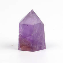 30-35mm Purple Crystal Carving Sceptre Points Chakra Healing Reiki Natural Stone Carved Free pouch 2024 - buy cheap