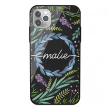 Funda de vidrio templado para teléfono Huawei Honor 20 20i 20s, carcasa dura, suave, con estampado de nombre o foto, bricolaje 2024 - compra barato