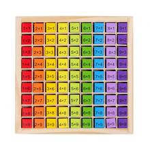 Juguetes Educativos de madera Montessori para niños, tabla de multiplicación, aritmética de matemáticas, 99 2024 - compra barato