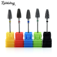 Nail Drill Bits Rotary Burr Alloy Milling Cutter Electric Nail Drill Manicure Machine Pedicure Drilling Bit Manicure Accessories 2024 - buy cheap
