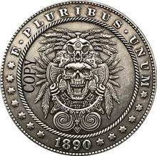 Hobo Nickel 1890-CC USA Morgan Dollar COIN COPY Type 188 2024 - buy cheap