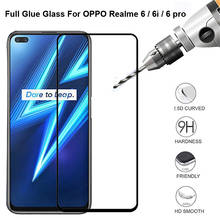 Tempered Glass For OPPO Realme 6 6i Pro HD 9D Full Coverage Black Protection Phone Film For Realme 6 Pro Glass Screen Protector 2024 - buy cheap