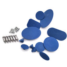 12pcs Blue Glue Tabs Paintless Dent Repair Tools For Car Body Dent Repair Remover Set 2024 - buy cheap
