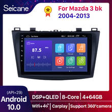 Автомагнитола Seicane, 9 дюймов, Android 8,1, для MAZDA 3, GPS, Navi, Wi-Fi, 3G, 2009, 2010, 2011, 2012 2024 - купить недорого