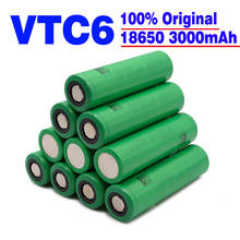 NEWEST Original 18650 battery VTC6 3.7V 3000mAh 18650 rechargeable battery for us18650 vtc6 3000MAH 30A Lantern Toys Tools 2024 - buy cheap