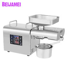 BEIJAMEI Home Use Almond Oil Presser 110V 220V Electric Almond Oil Press Making Machine Small Commercial Oil Extractor Squeezer 2024 - buy cheap