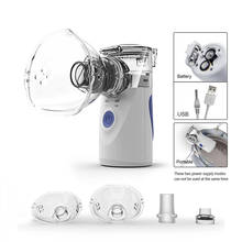 Mini Home Automizer For Children Adult Inhale Ultrasonic Mesh Nebulizer Spray Aromatherapy Steamer Health Care 2024 - buy cheap
