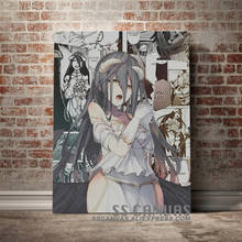 Albedo Overlord Anime Canvas Painting Decor Wall Art Pictures Bedroom Study Home Living Room Decoration Prints Poster 2024 - buy cheap