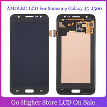 Pantalla LCD Super AMOLED para móvil, montaje de digitalizador con pantalla táctil para Samsung Galaxy J5 2015, J500, J500F, J500FN, J500H, J500M 2024 - compra barato