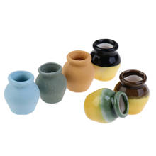 Latest Mini Flower Vase Pot Miniature Bonsai Decoration Home Garden Dollhouse Toy Craft Ornaments Micro Decor DIY Gifts 2024 - buy cheap
