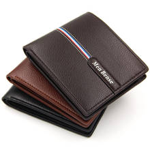 Men's Walltes Black Purse For Men PU Men's Wallets Very Thin Male Wallet Card Holder Purses coin 2024 - buy cheap