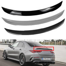 Rear Trunk Boot Spoiler Tail Wing Lip Glossy Black For Mercedes Benz W118 C118 CLA35 CLA180 CLA200 CLA250 CLA45 AMG Line 2019+ 2024 - buy cheap