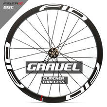 700C 35mmTubuless carbon Wheelset Disc Brake Wheels Road Cyclocross Bike Bicycle Disc brake GRAVEL WHEELS 2024 - buy cheap