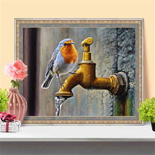 Bird Diamond Painting 5D Animal Diamond Art Embroidery Full Drill Square Round Cross Stitch Home Decoration Accessory 2024 - buy cheap