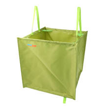 Cubo de almacenamiento de ropa plegable para arborista, bolsa de peso para colgar en el árbol de escalada triangular, color verde y azul 2024 - compra barato