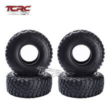 TCRC 4PCS 120mm 2.2inch Rubber Tyre Wheel Tires for 1/10 RC Crawler Car Axial Wraith SCX10 TRX-4 TF2 2024 - buy cheap