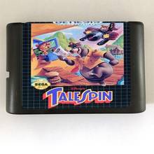 Tale Spin-cartucho de juegos MD de 16 bits para consola MegaDrive Genesis 2024 - compra barato