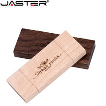 JASTER Wooden USB flash drive OTG USB disk smart pen drive suitable for phone and PC USB 2.0 pendrive 128GB 64GB 32GB free logo 2024 - buy cheap