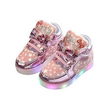 Koovan Children Sneakers 2020 New Fashion Boots Rhinestone For 1-6years Babys Children Boys Kids Girls Soft Bottom Causal Shoe 2024 - buy cheap